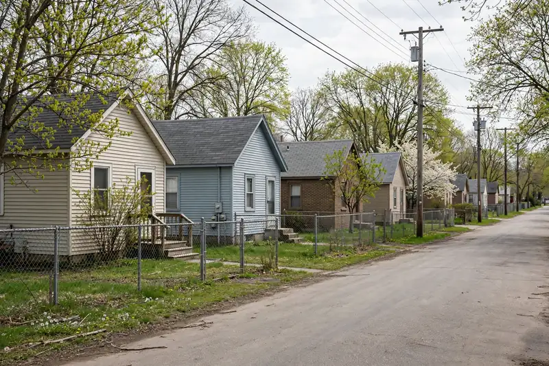 Homes in Melvindale, MI — Prism Roofing service area