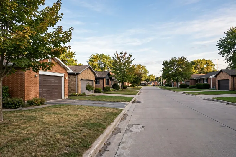 Homes in North Dearborn, MI — Prism Roofing service area