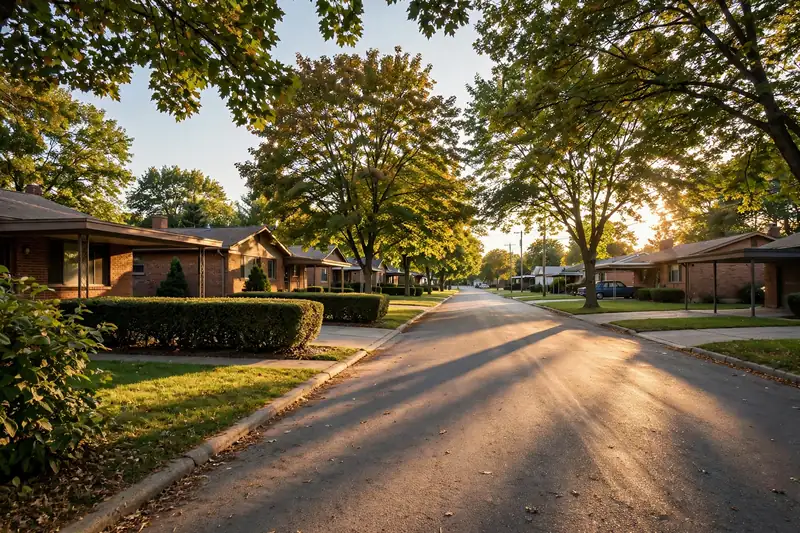 Homes in Southgate, MI — Prism Roofing service area