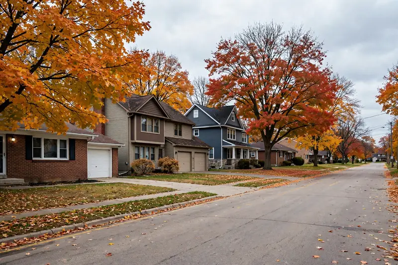 Homes in Taylor, MI — Prism Roofing service area