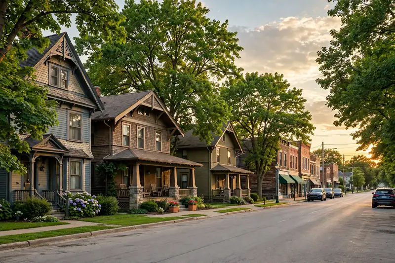 Homes in Wayne, MI — Prism Roofing service area